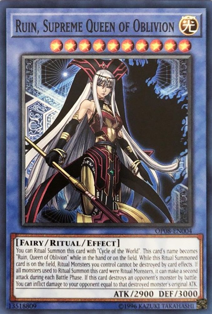 Ruin, Supreme Queen of Oblivion (OP08-EN004) - Super Rare