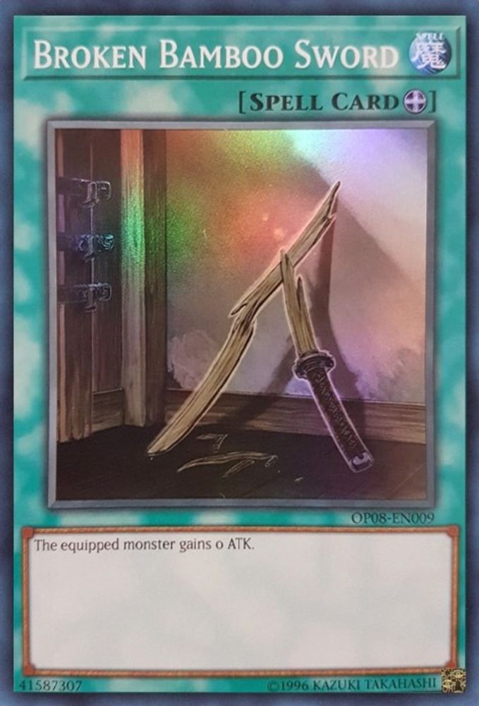 Broken Bamboo Sword (OP08-EN009) - Super Rare
