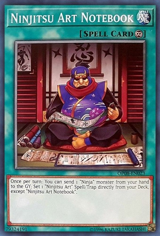 Ninjitsu Art Notebook (OP08-EN023) - Common