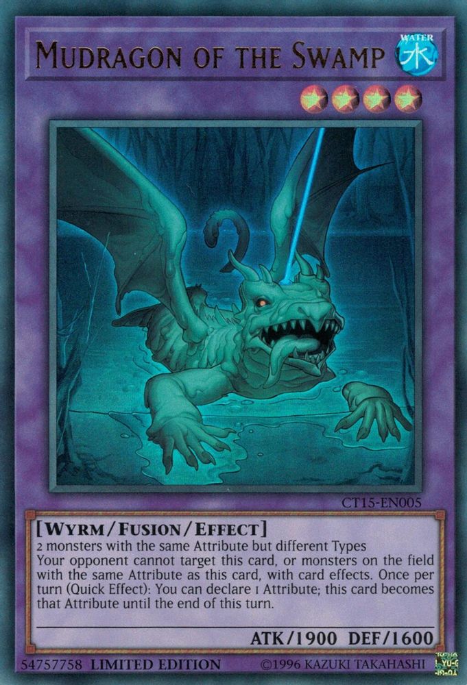Mudragon of the Swamp (CT15-EN005) - Ultra Rare