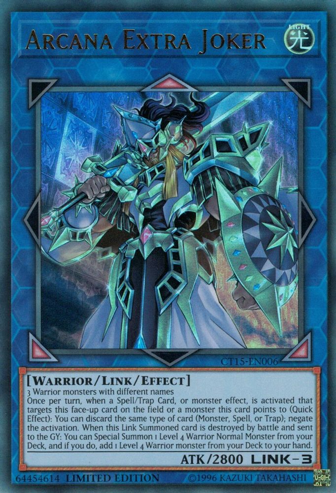 Arcana Extra Joker (CT15-EN006) - Ultra Rare