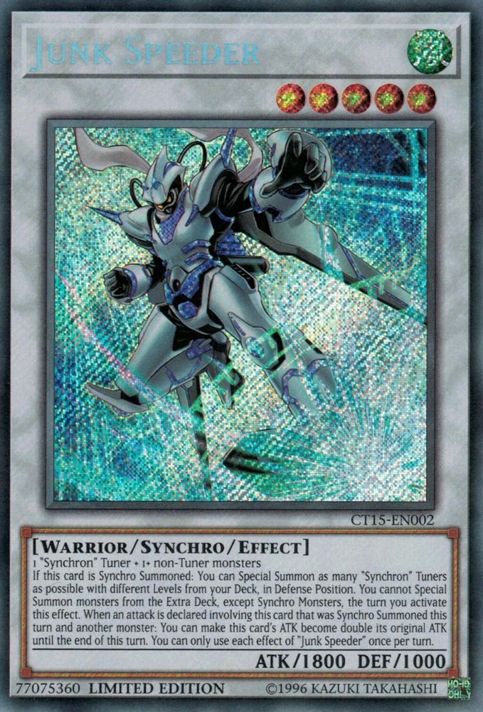 Junk Speeder (CT15-EN002) - Secret Rare