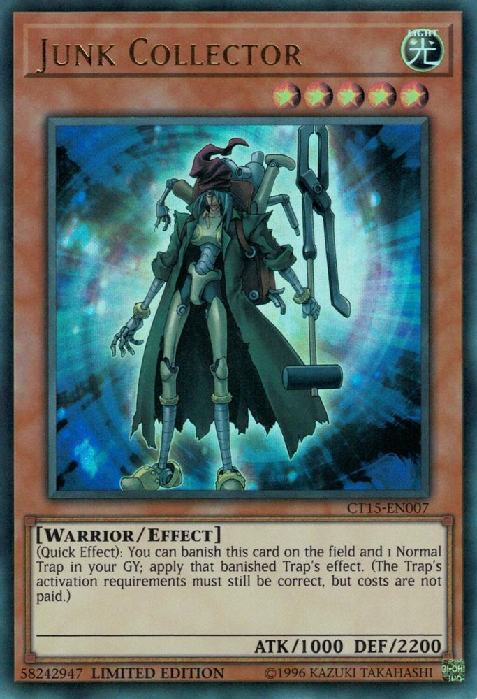 Junk Collector (CT15-EN007) - Ultra Rare