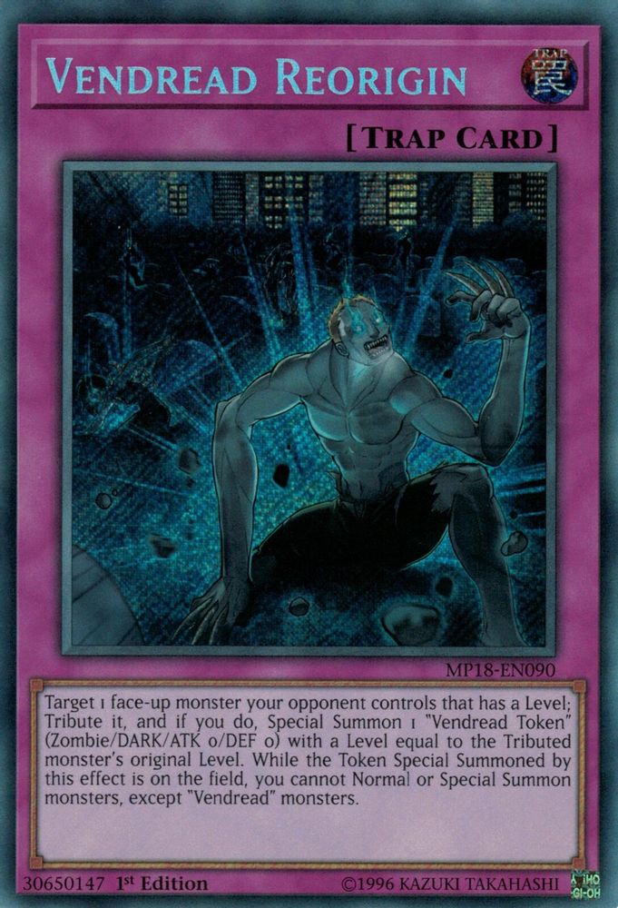 Vendread Reorigin (MP18-EN090) - Secret Rare