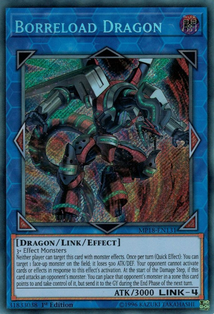 Borreload Dragon (MP18-EN131) - Secret Rare