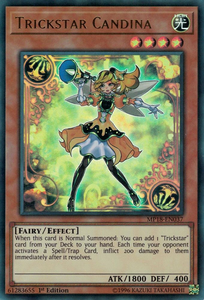 Trickstar Candina (MP18-EN037) - Ultra Rare