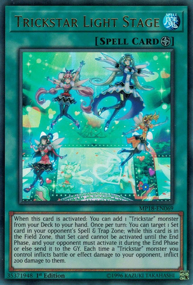 Trickstar Light Stage (MP18-EN069) - Ultra Rare
