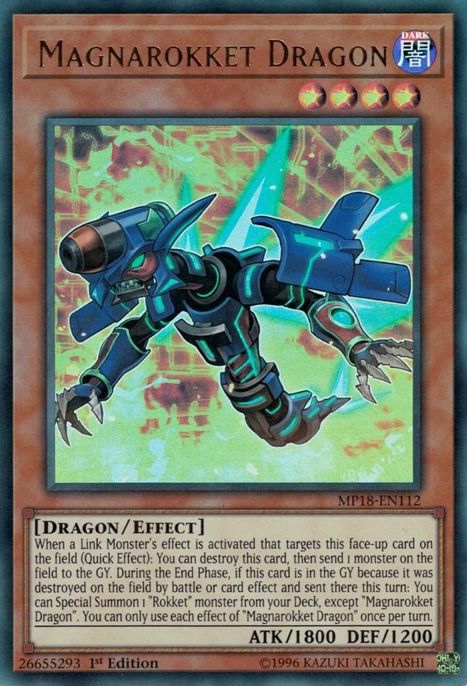Magnarokket Dragon (MP18-EN112) - Ultra Rare