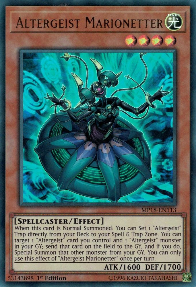 Altergeist Marionetter (MP18-EN113) - Ultra Rare