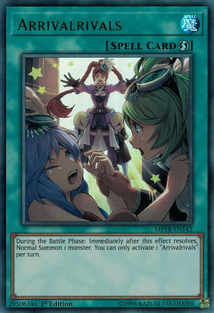 Arrivalrivals (MP18-EN142) - Ultra Rare