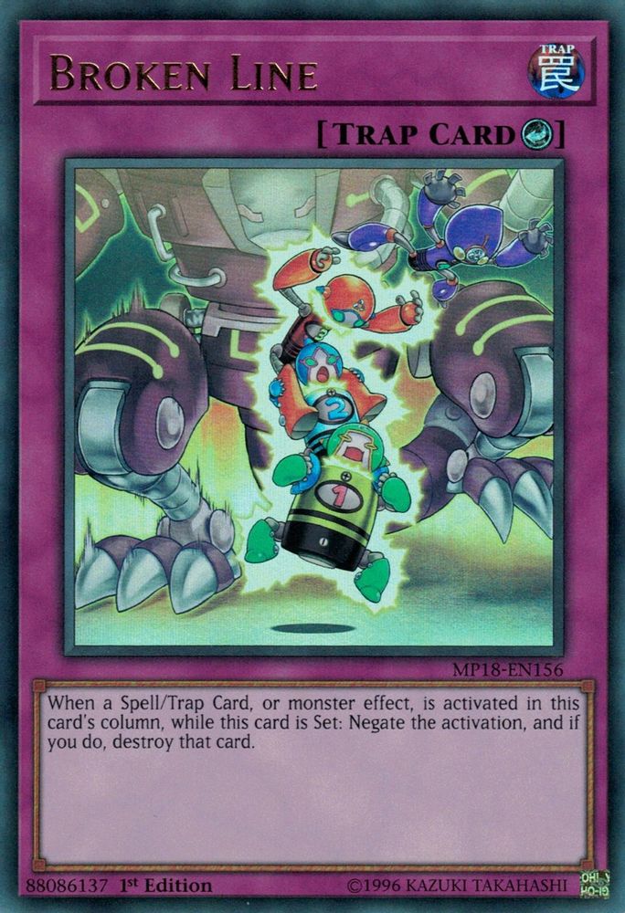 Broken Line (MP18-EN156) - Ultra Rare