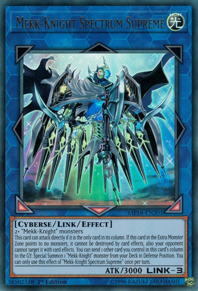 Mekk-Knight Spectrum Supreme (MP18-EN201) - Ultra Rare