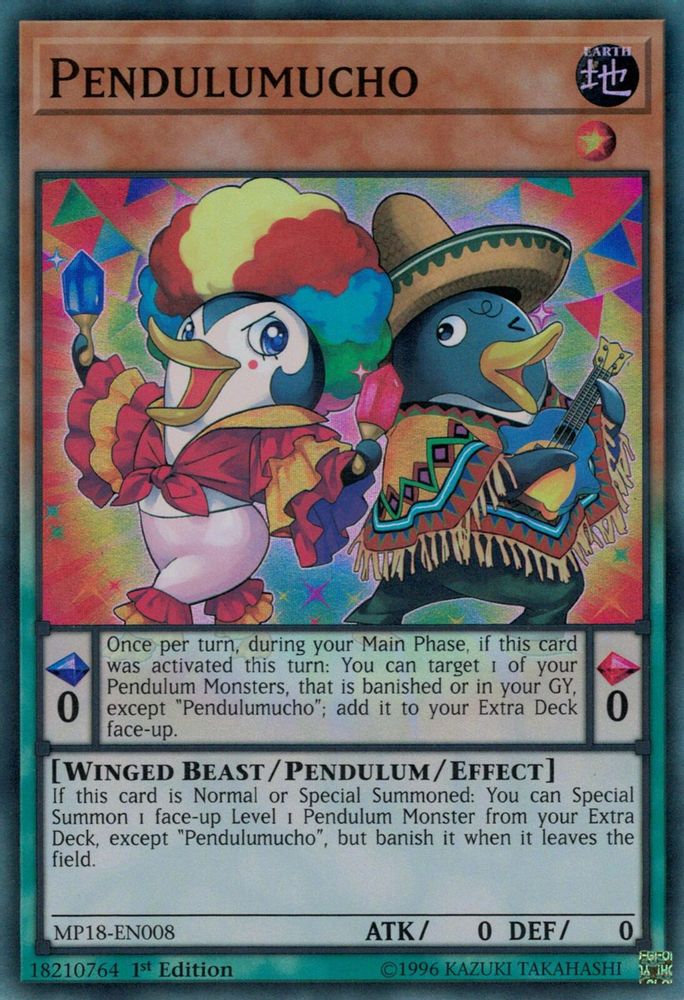 Pendulumucho (MP18-EN008) - Super Rare