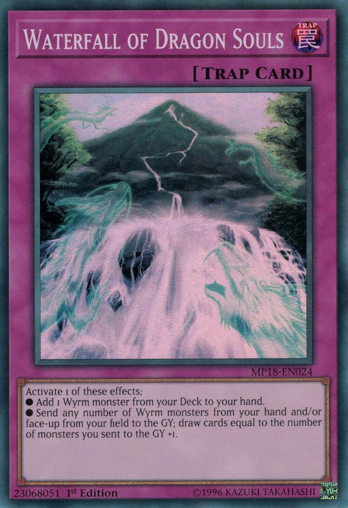 Waterfall of Dragon Souls (MP18-EN024) - Super Rare