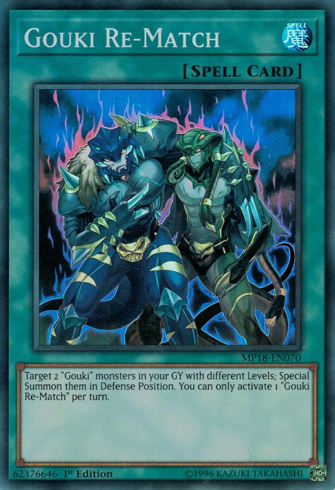Gouki Re-Match (MP18-EN070) - Super Rare
