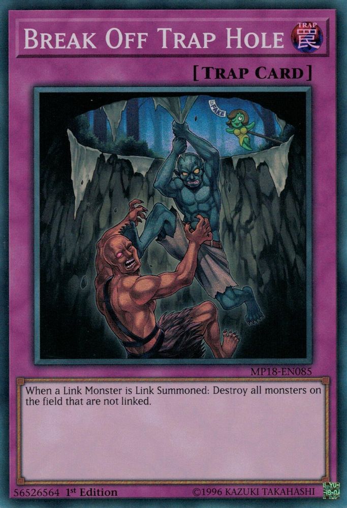 Break Off Trap Hole (MP18-EN085) - Super Rare