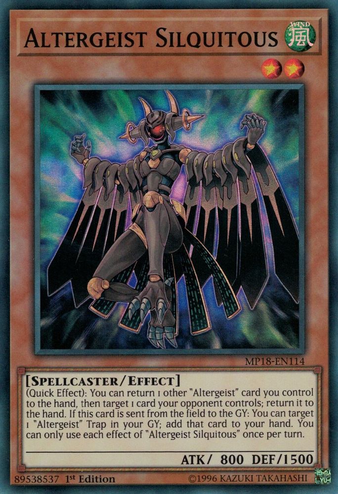 Altergeist Silquitous (MP18-EN114) - Super Rare