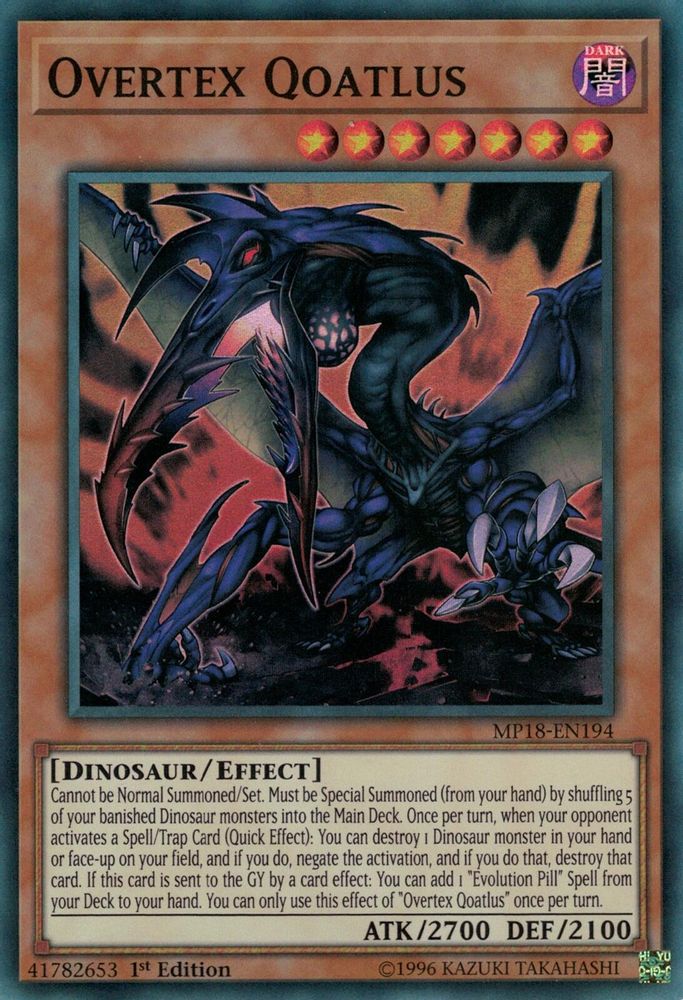 Overtex Qoatlus (MP18-EN194) - Super Rare