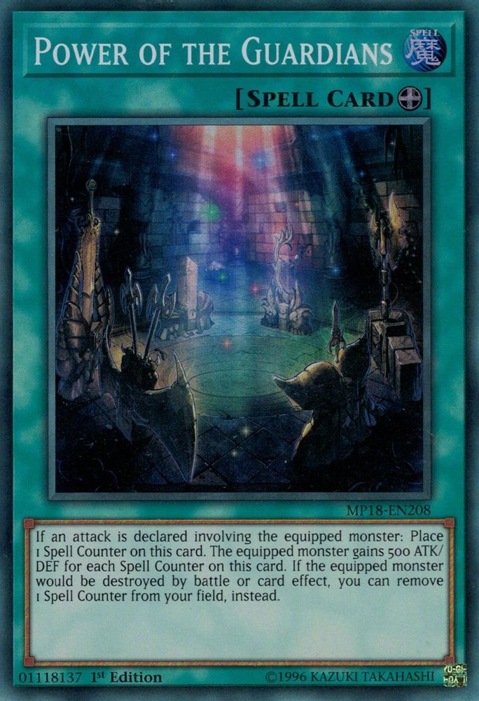 Power of the Guardians (MP18-EN208) - Super Rare