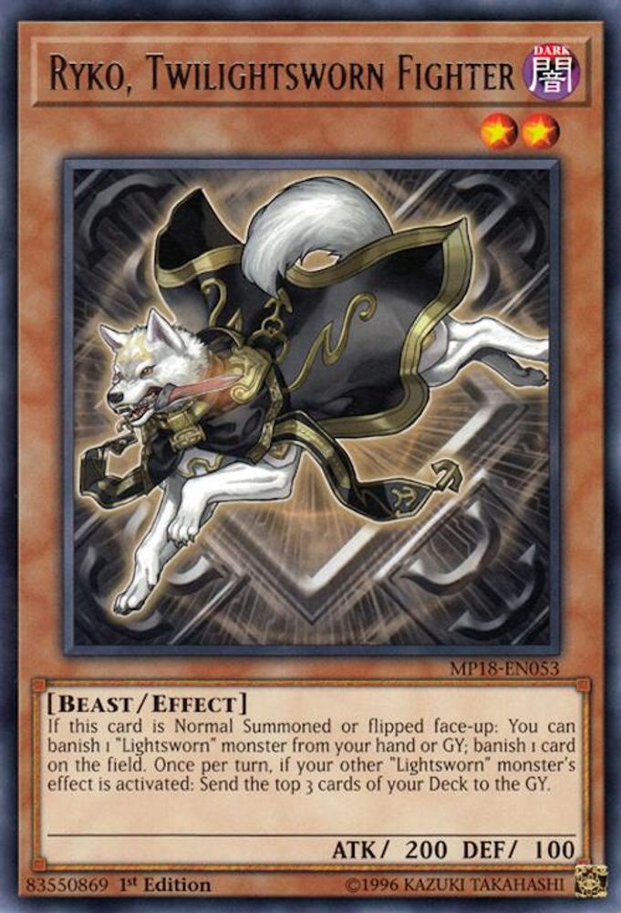 Ryko, Twilightsworn Fighter (MP18-EN053) - Rare