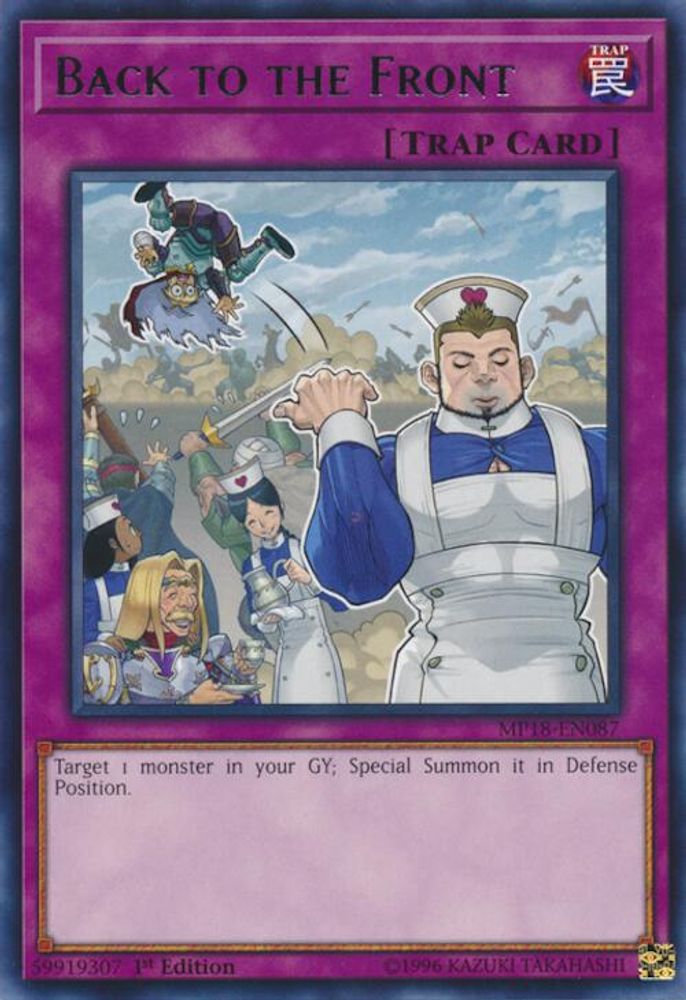 Back to the Front (MP18-EN087) - Rare