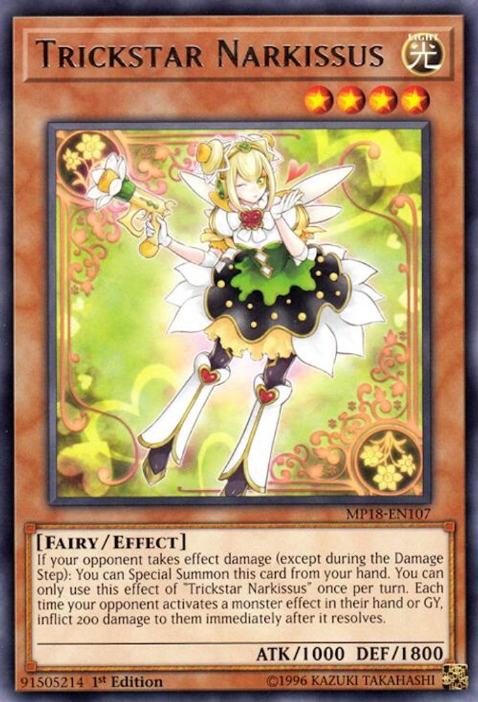 Trickstar Narkissus (MP18-EN107) - Rare