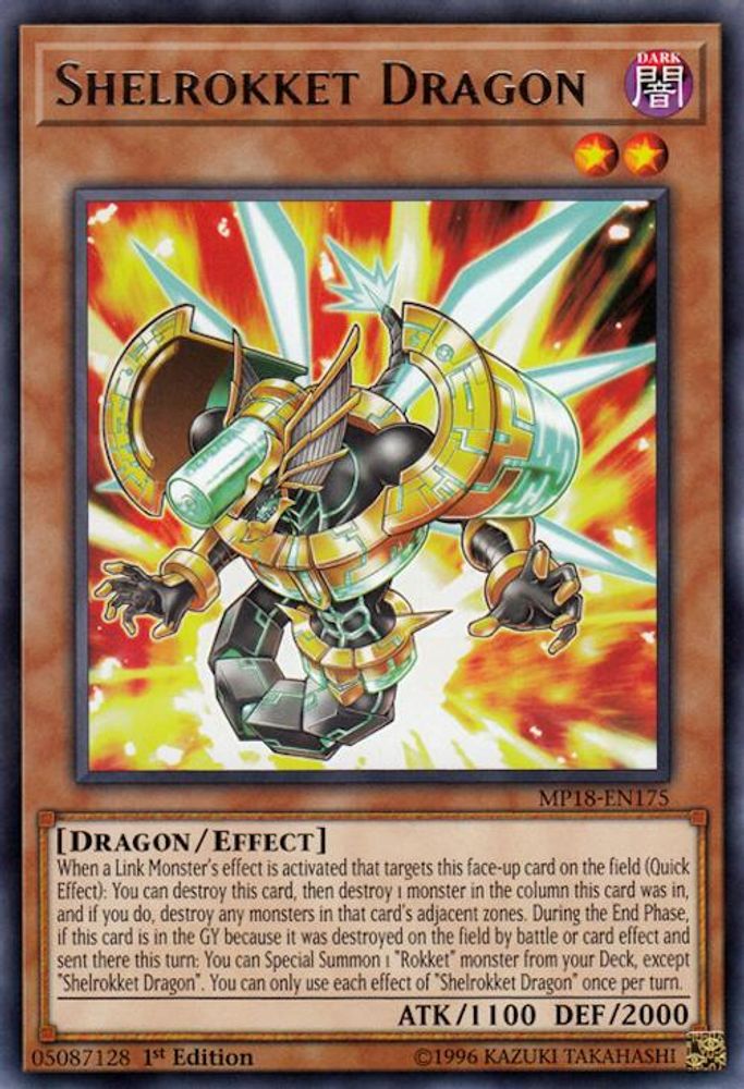 Shelrokket Dragon (MP18-EN175) - Rare