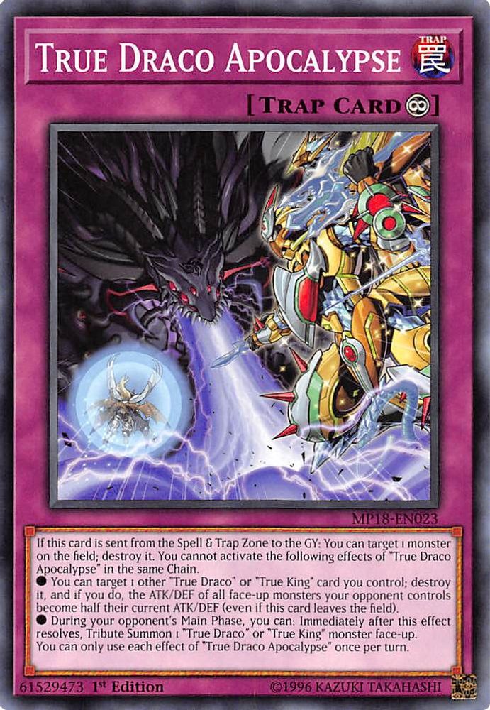 True Draco Apocalypse (MP18-EN023) - Common