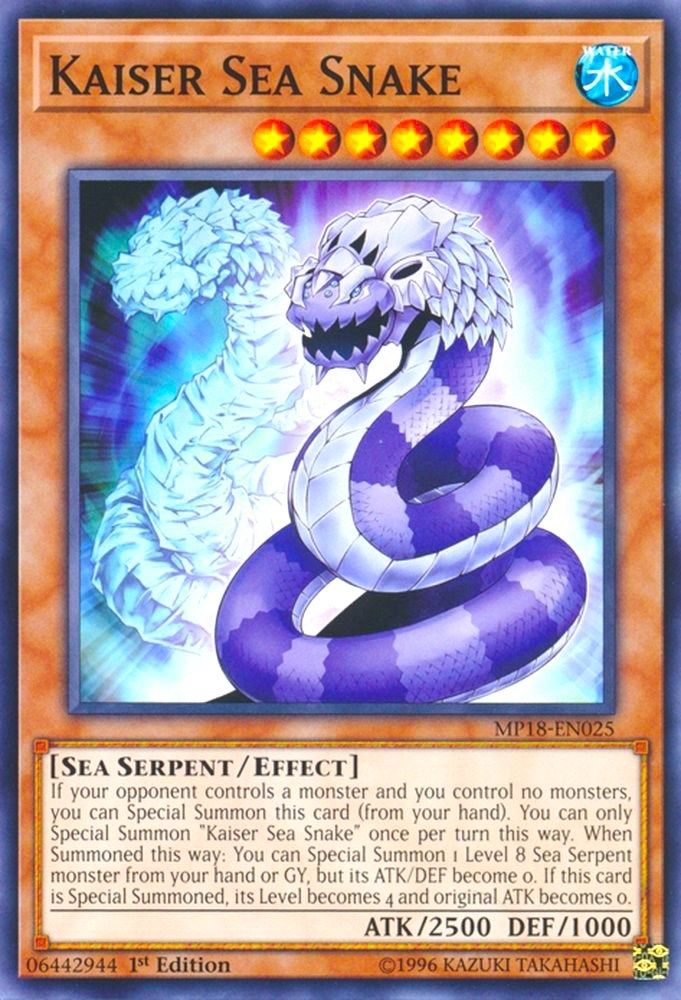 Serpent de mer Kaiser [MP18-EN025] Commun 