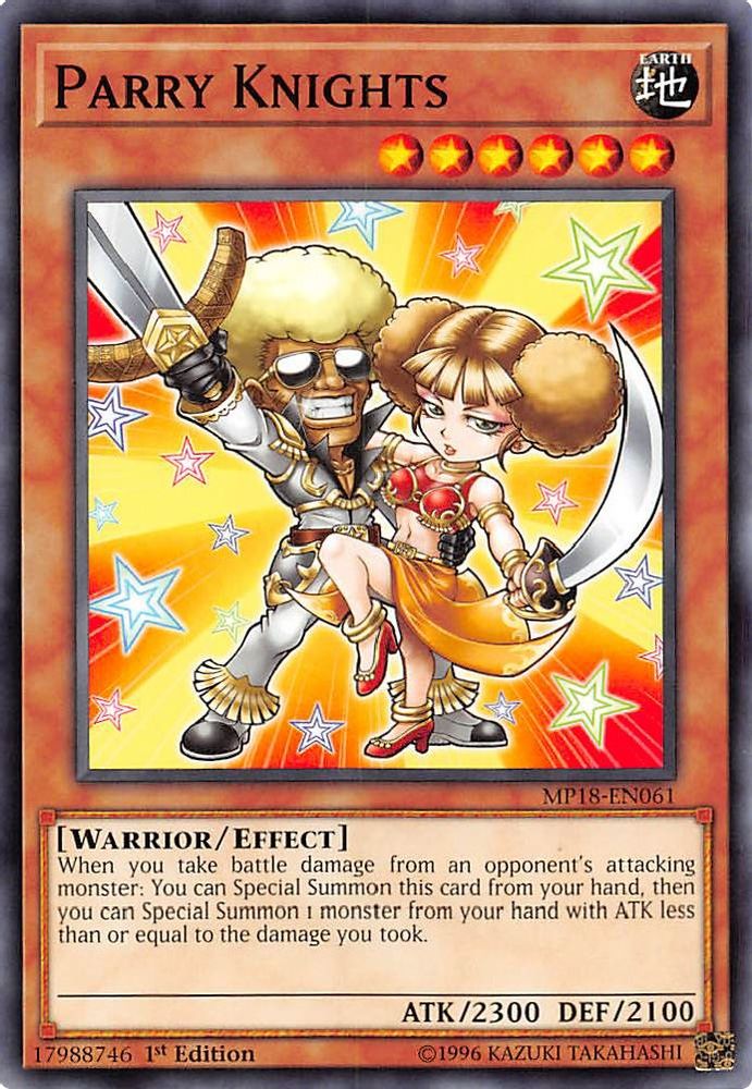 Parry Knights [MP18-EN061] Impression courte 