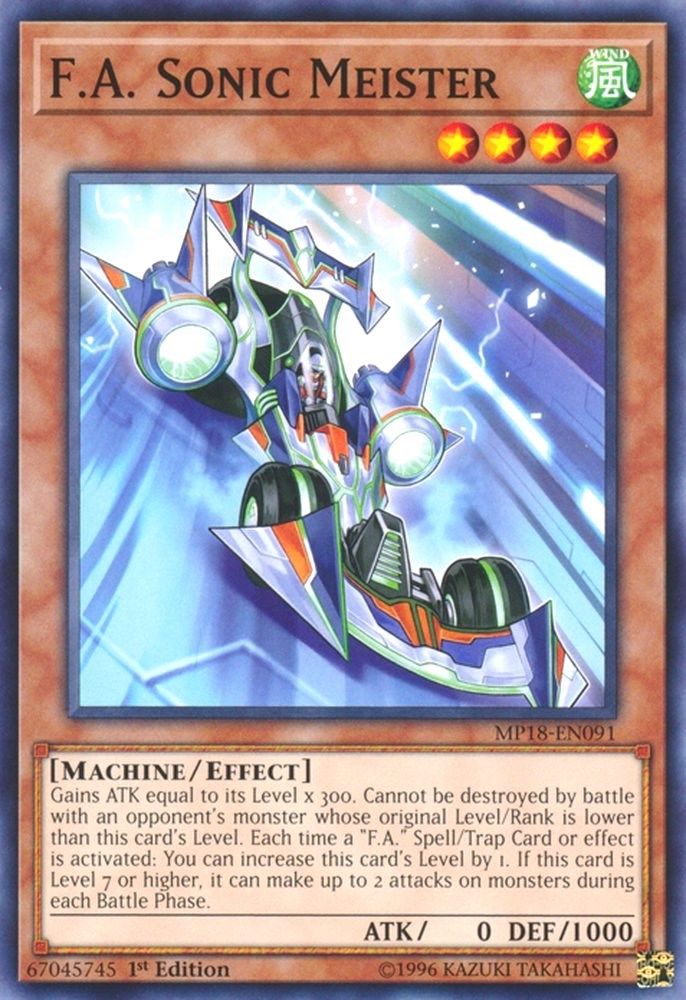 F.A. Sonic Meister (MP18-EN091) - Common