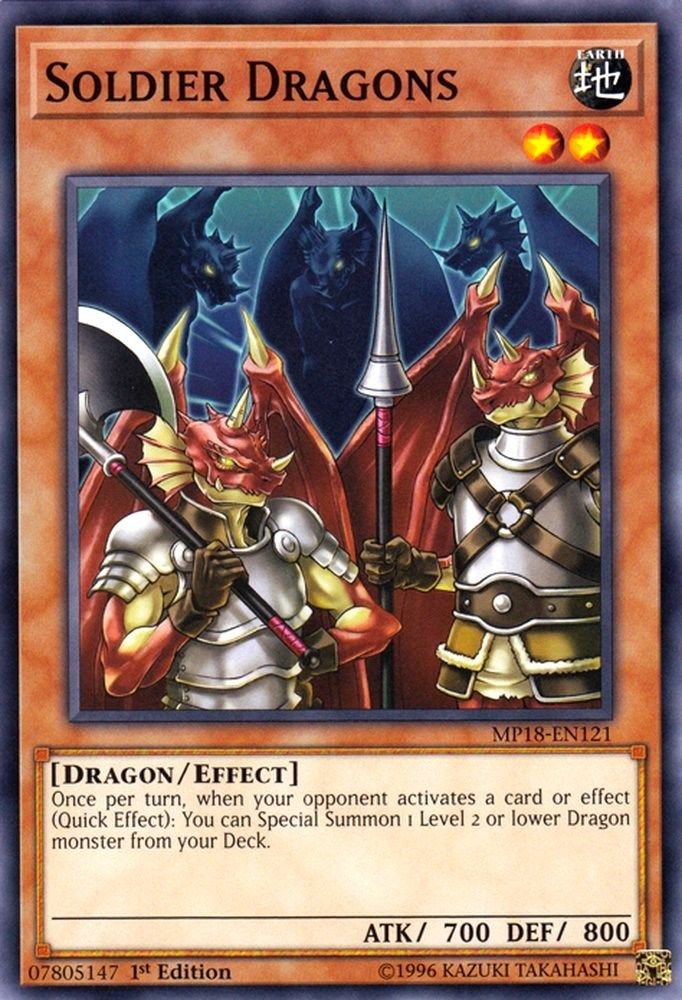 Soldier Dragons (MP18-EN121) - Common