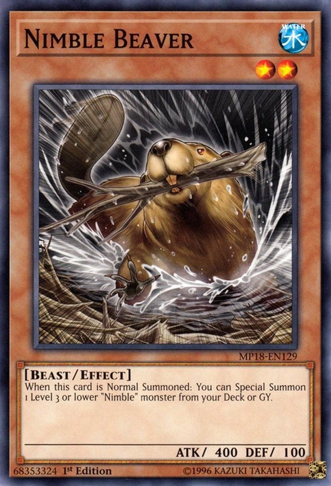 Nimble Beaver (MP18-EN129) - Common