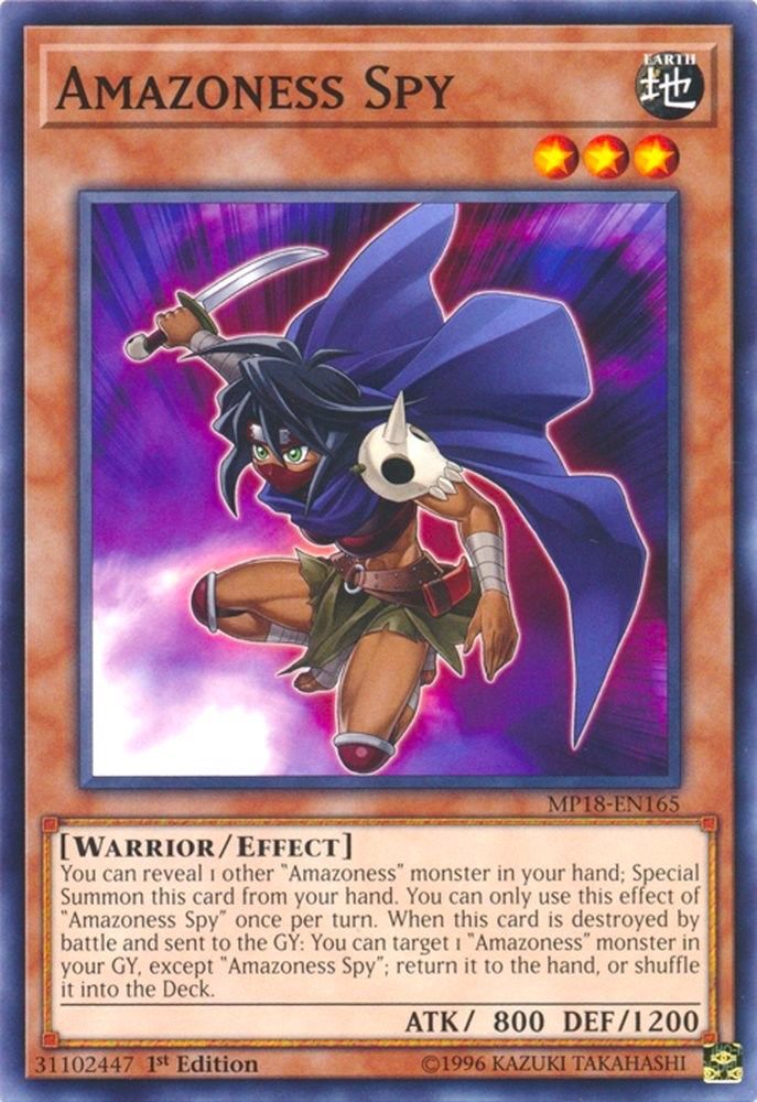 Amazoness Spy (MP18-EN165) - Common