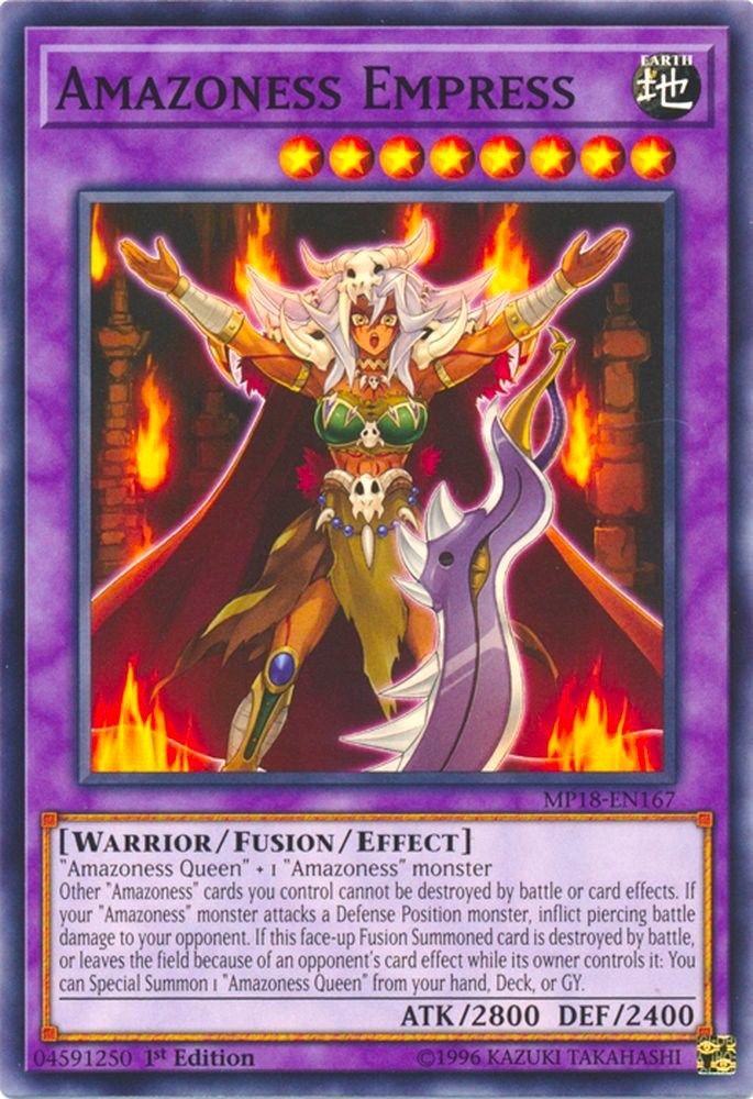 Amazoness Empress (MP18-EN167) - Common