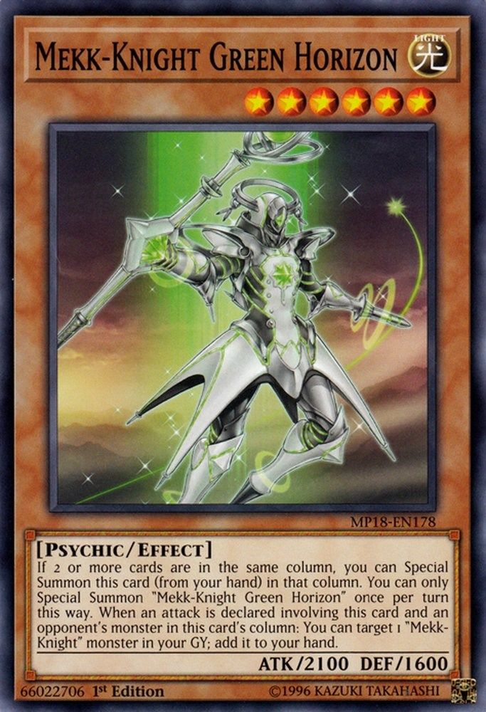 Mekk-Knight Green Horizon (MP18-EN178) - Common