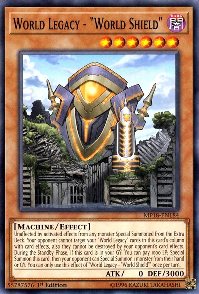 World Legacy - "World Shield" (MP18-EN184) - Common