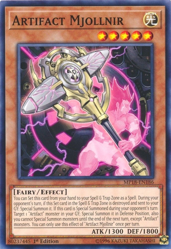 Artefact Mjollnir [MP18-EN186] Commun 