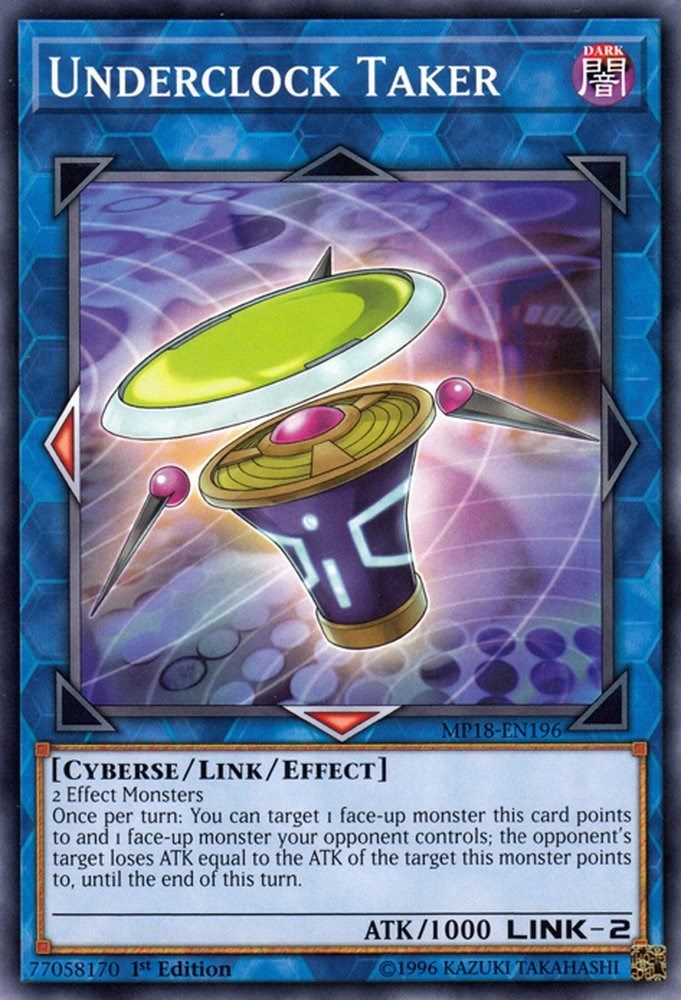 Underclock Taker [MP18-EN196] Commun 
