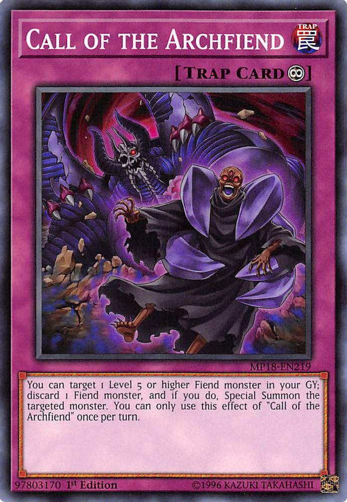 Call of the Archfiend (MP18-EN219) - Common