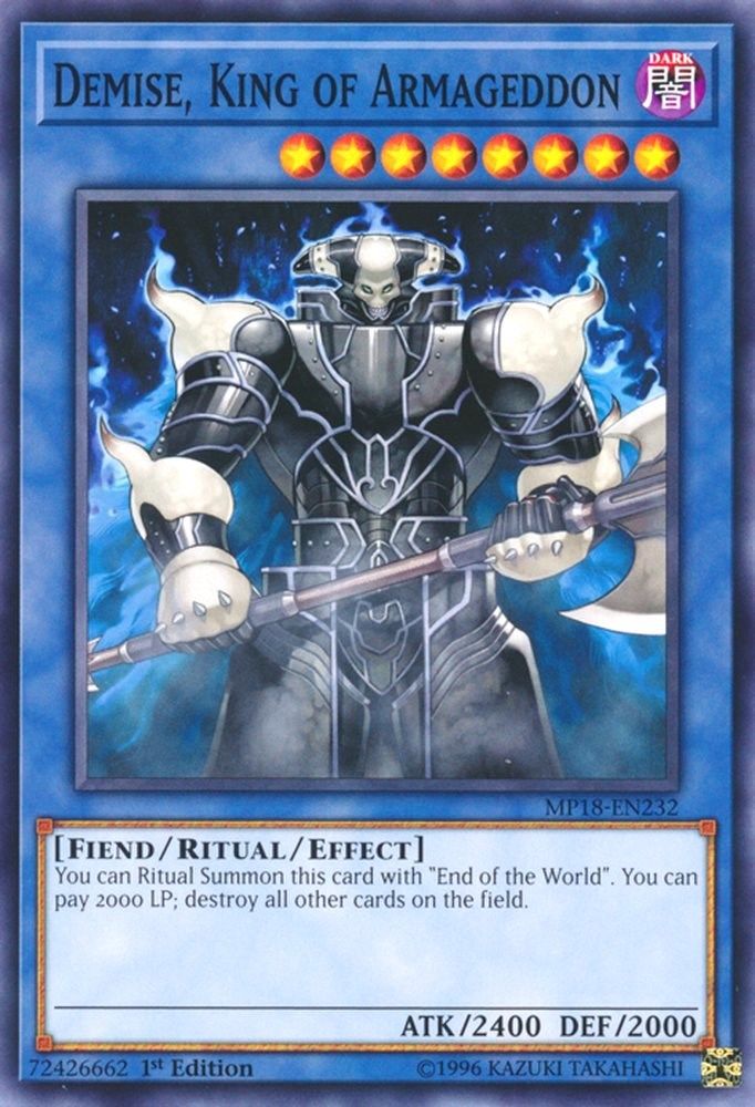Demise, King of Armageddon (MP18-EN232) - Common
