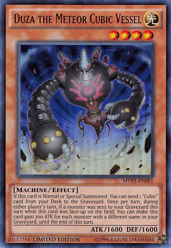 Duza the Meteor Cubic Vessel (MVP1-ENSE1) - Ultra Rare