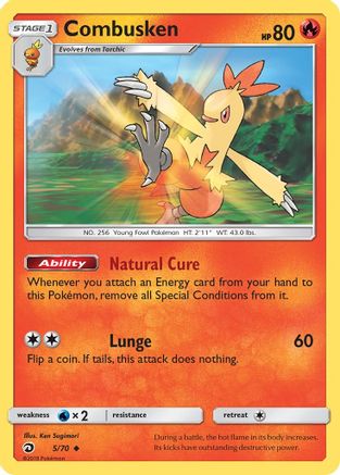 Combusken  - Uncommon