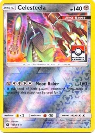 Celesteela (Pokemon League) 100/168  - Reverse Holofoil - Promo