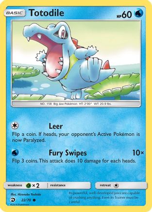 Totodile 022  - Common