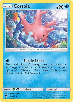 Corsola 027  - Common