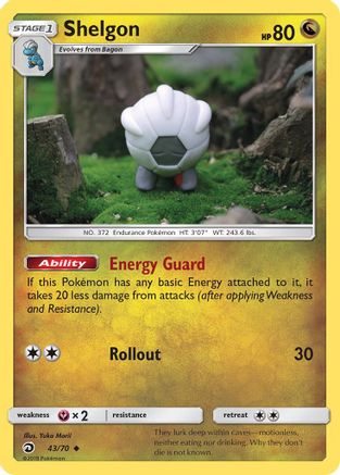 Shelgon 043  - Uncommon