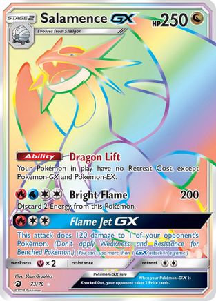 Salamence GX (Secret)  - Holofoil - Secret Rare