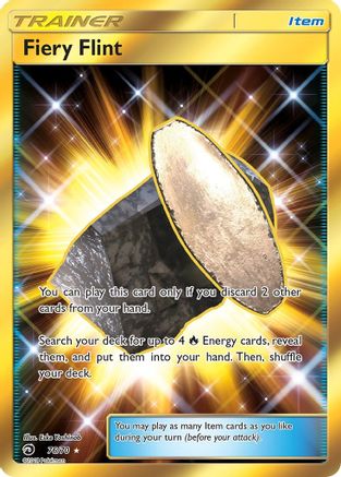 Fiery Flint (Secret)  - Holofoil - Secret Rare