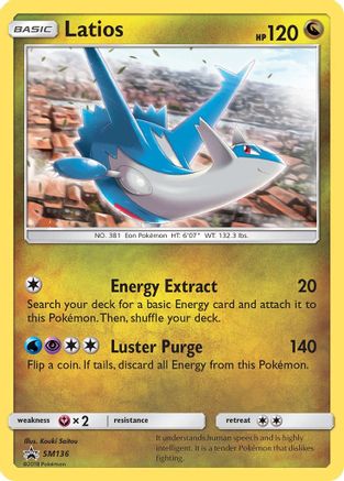 Latios SM136  - Holofoil - Promo
